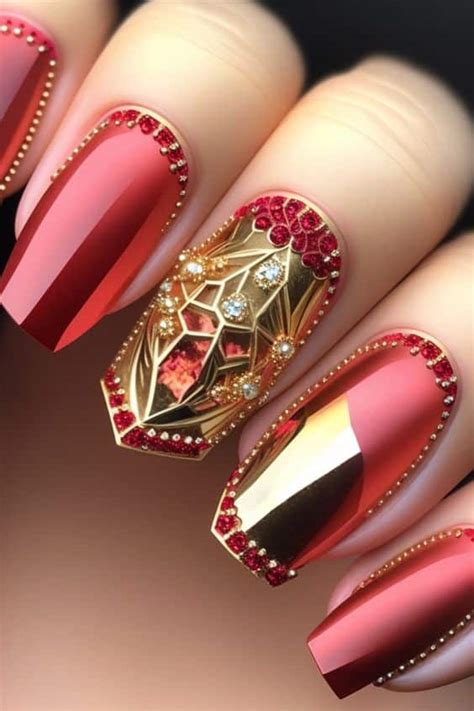 33 Trendy Red Nail Designs You Must Try In 2023 2000 Daily