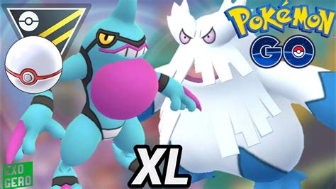 TOXICROAK XL SHINY Y ABOMASNOW XL SHINY EN LIGA ULTRA PREMIER GO