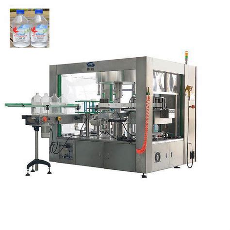 Automatic Hot Melt Glue Opp Pet Bottle Flat Plastic Beverage Labeler Rotary Labeling Machine