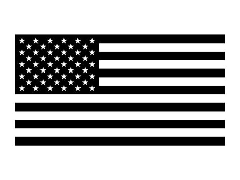 Black White American Flag Vector Images (over 55,000)