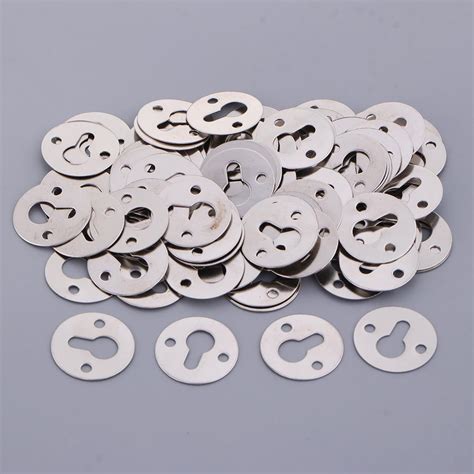 Buy X Metal Round Keyhole Shelf Brackets Hangers For Picture Frame