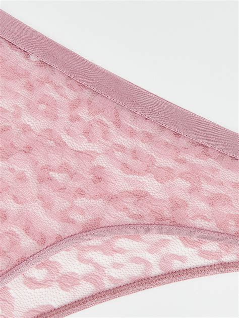 PEMBE Dantelli Bikini Külot W37299Z8 GVJ LCW