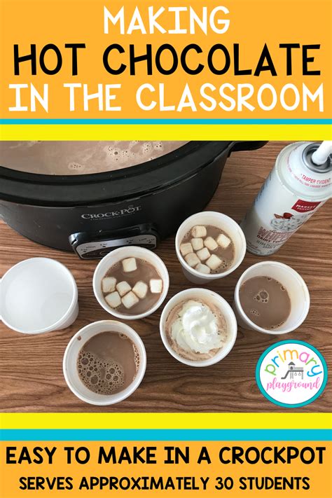 Making Hot Chocolate In The Classroom Artofit