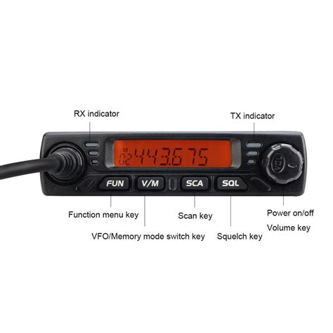 Retevis RT98 A9171C J9171P Freenet Mini Mobilgerät HamRadio Funkgerät