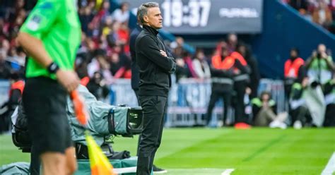 Psg Strasbourg Luis Enrique Explains His Tactics