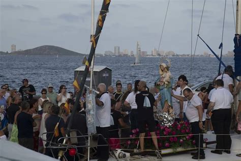 Procesión de la Virgen del Mar en Cabo de Palos y Los Nietos La Verdad