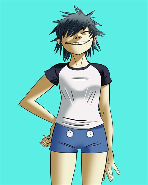 Noodle Gorillaz By Robert Fig On Deviantart