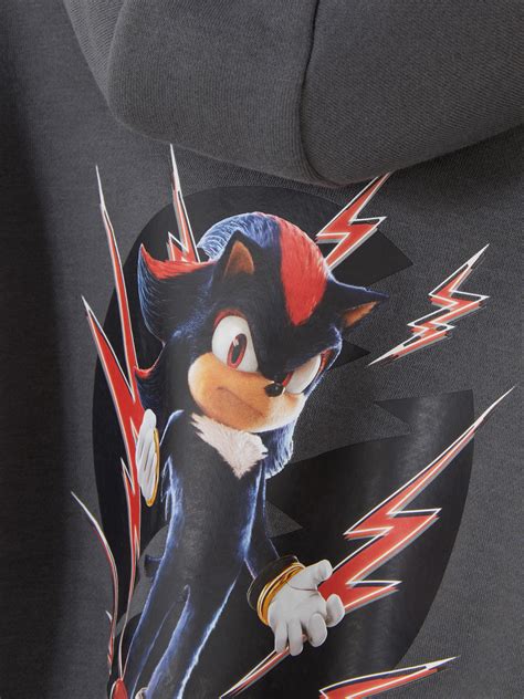 Sweat à Capuche Sonic Le Hérisson Shadow Anthracite Garçons Primark