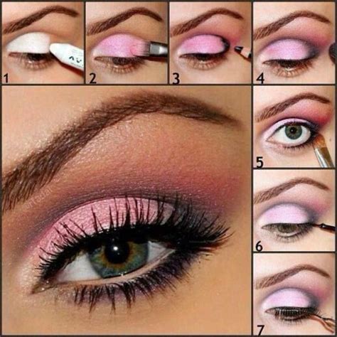 Maquillaje Hermoso Color Rosa Para Ojos Verdes Y Cafes Se Ve Magnifico