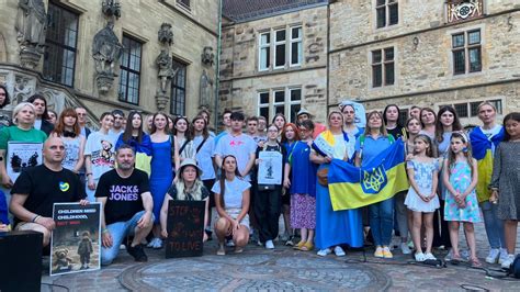 Angriff Auf Kinderklinik In Kiew Emp Rung Bei Demo In Osnabr Ck Noz