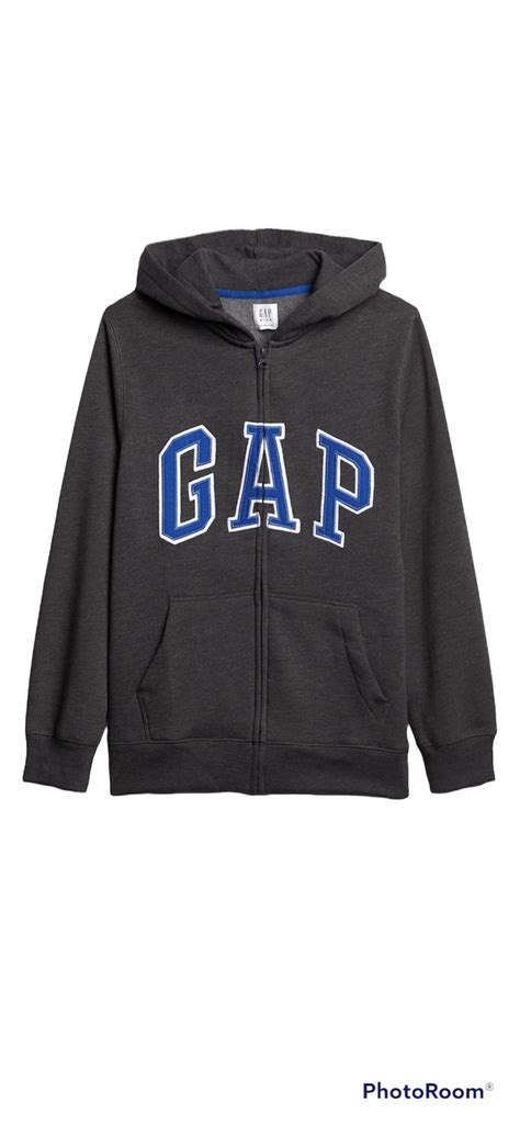 Moletom Grafite E Azul Gap Comprar Em Joy Importados