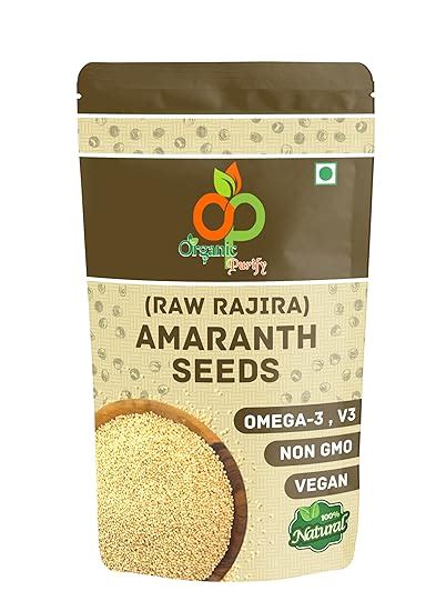 Organic Purify Rajgira Amaranth Seeds Whole 400gm Grocery