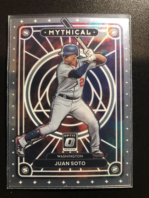 2022 Donruss Optic Mythical Juan Soto MTH 5 Washington Nationals EBay