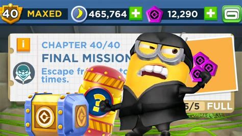 Minion Rush Final Mission Chapter 40 40 Despicable Ops Event Is Over