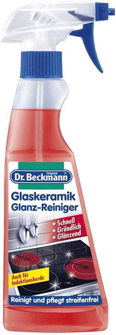 Dr Beckmann Glaskeramik Glanz Reiniger Streifenfreie Reinigung Und