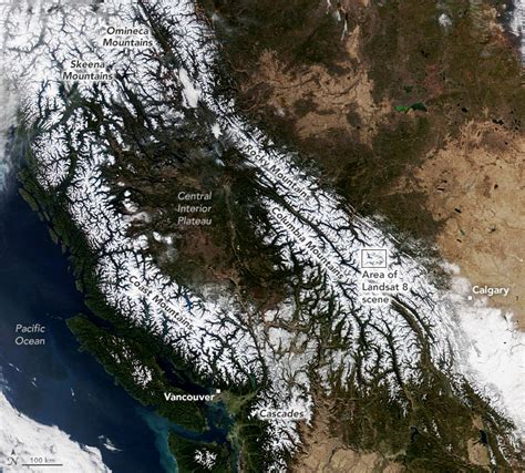 NOAA Satellite Captures Rare, Cloud-Free View of Northwest Mountain ...