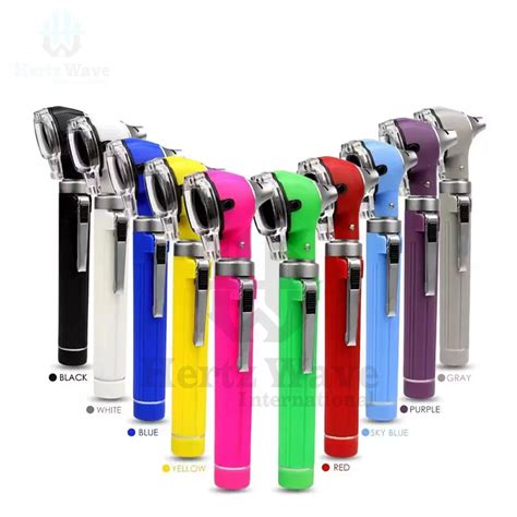 Portable Hospital Otoscope Led Fiber Optic Mini Digital Otoscope