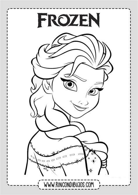 Dibujos De Frozen Para Colorear Imprimibles Y Gratis