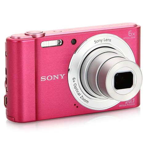 Характеристики Ц/фотоаппарат SONY DSC-W810 pink, описание, фотографии
