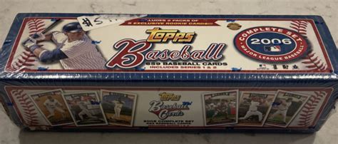 Topps Baseball Complete Factory Sealed Set Mint And Sealed Ebay