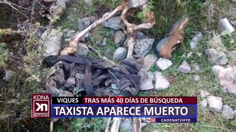 TAXISTA APARECE MUERTO CADENA NOTICIAS YouTube