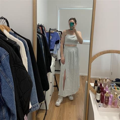 Brand New With Tags Nude Lucy Two Piece Light Blue Depop