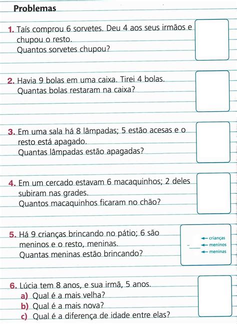 Cyber Lan House Matem Tica Ano Do Ensino Fundamental Subtra O De