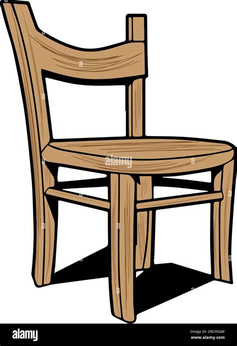 Wooden Chair Clipart