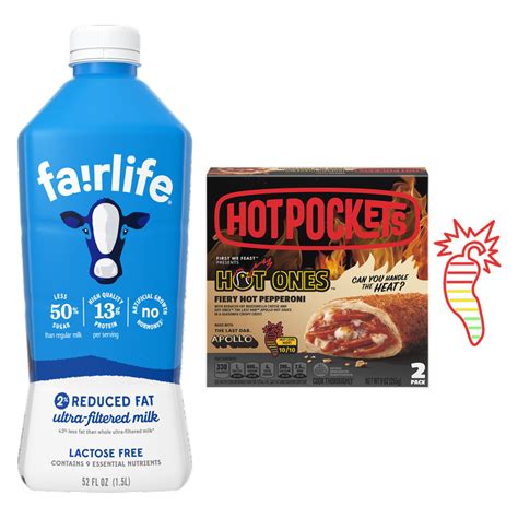 GoPuff Exclusive: Hot Pockets Hot Ones Frozen Fiery Hot Pepperoni - 2ct ...