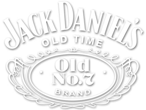 Jack Daniels White Logo