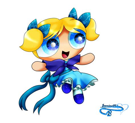 Ppg Bubbles In Blue Dress By Jasminem18 On Deviantart