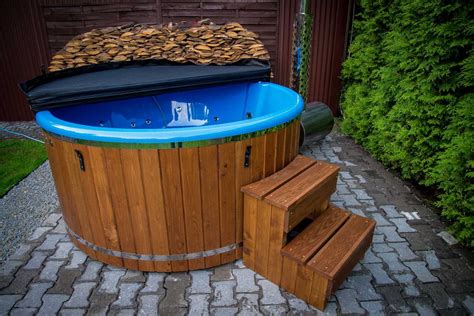 Balia Ogrodowa Jacuzzi Hot Tuba Bania Gor Ca Beczka Dysze Hydromasa