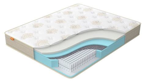 Матрас односпальный Comfort Slim Middle Plus 2200x900 Орматек 90-220 ...
