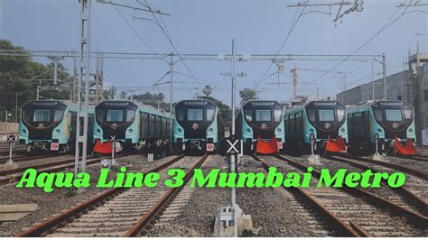 Mumbai Metro Aqua Line 3 Underground Mumbai Metro CSMIA T2 To BKC