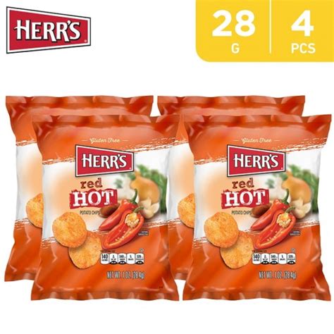 Buy Herr s Red Hot Potato Chips x g توصيل Taw eel