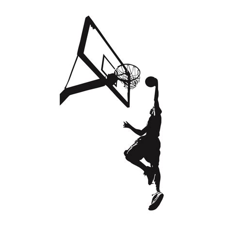 Basketball Hoop Silhouette at GetDrawings | Free download