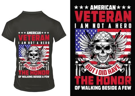 Premium Vector Veteran Tshirt Design