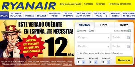 Polémica por la nueva campaña de Ryanair Oferta de rescate en vuelos