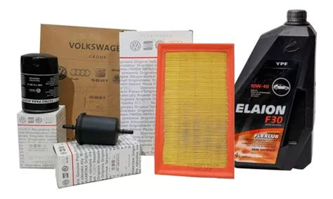 Kit Filtros Original Vw Saveiro Power 1 4 Aceite F30 10w40