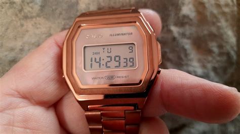 Casio Vintage Premium A1000RG 5EF YouTube