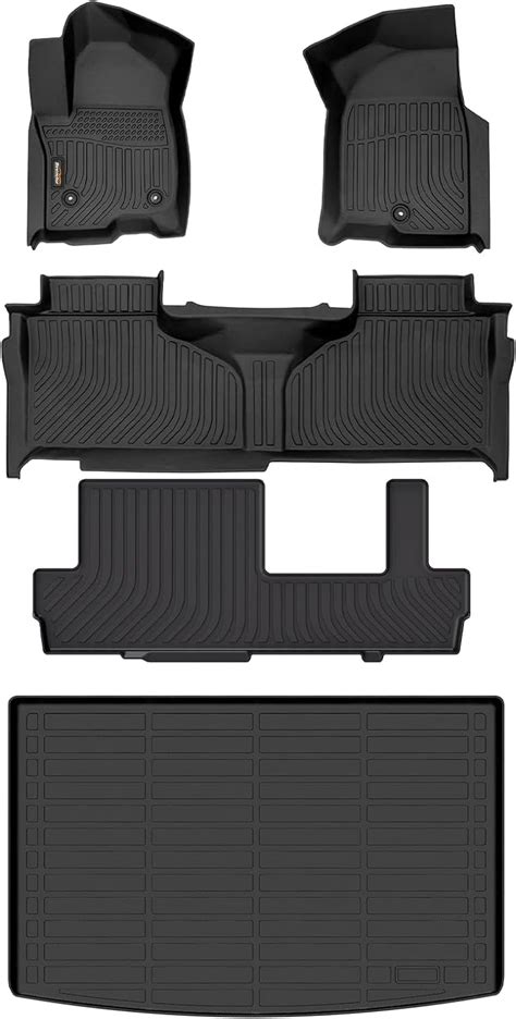 Amazon Binmotor Floor Mats With Cargo Liner Set For 2021 2025 GMC