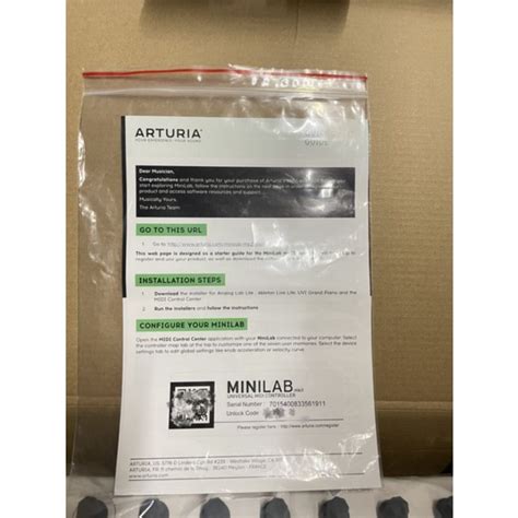 Arturia MiniLab Mk II คยบอรดใบ Midi Keyboard Controllers Shopee