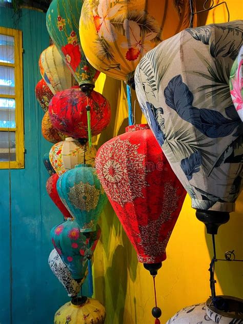 Traditional Vietnamese Lanterns Stock Photo Image Of Vietnamese