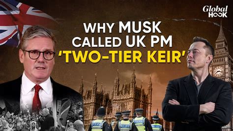 UK Riots Elon Musk Vs Keir Starmer Tesla CEO Putting Fuel In