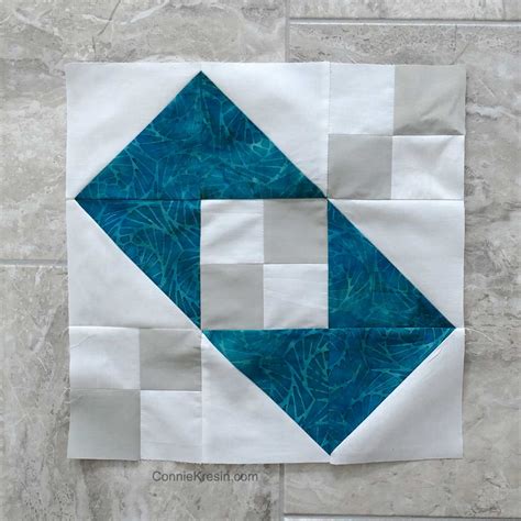 Jacob's Ladder Quilt Block Variation - Freemotion by the River