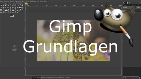 Gimp Grundlagen Tutorial Deutsch Youtube