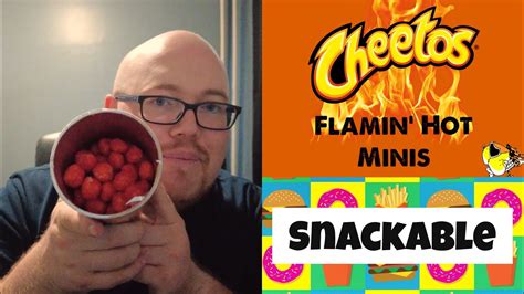 Cheetos Flamin Hot Minis Snackable Ep Youtube