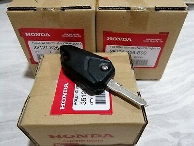 Honda Msx Grom Genuine Parts Ignition Switch Folding Key Blank