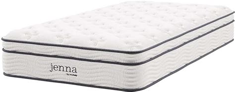 Modway Jenna 10” Innerspring And Memory Foam Twin Mattress With Individually Encased