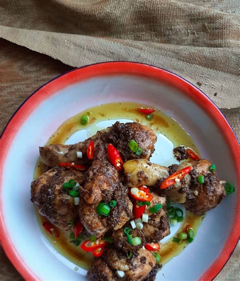 Ayam Lada Hitam (Malaysian Pepper Chicken) | the muddled pantry